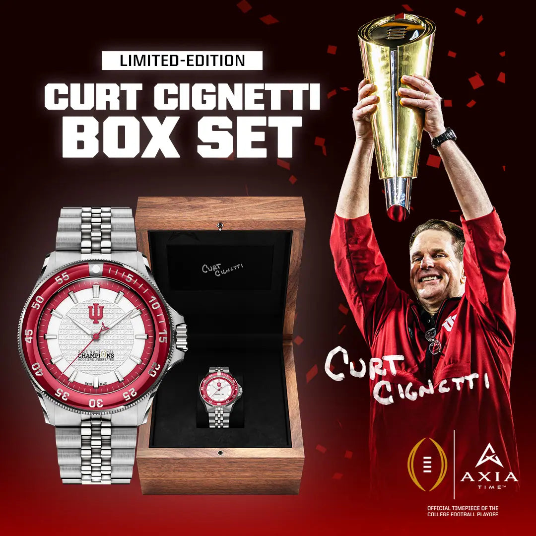 AXIA Time Captures Indiana's Championship Season in an Heirloom-quality Commemorative Timepiece
