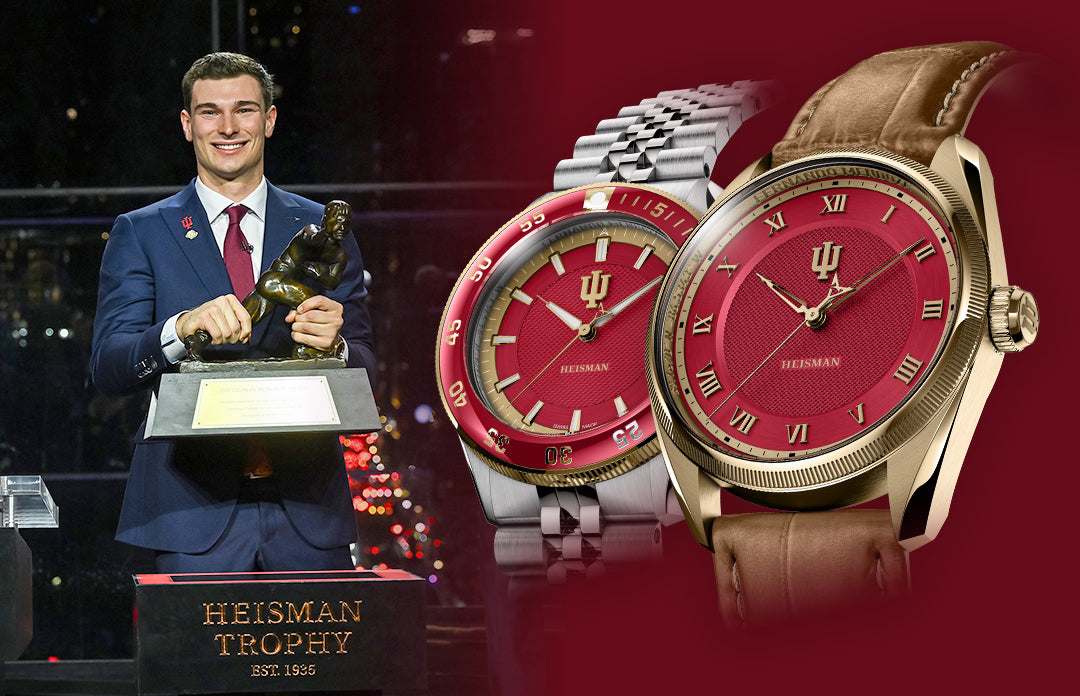 AXIA Time Announces Fernando Mendoza Heisman Trophy Special Edition Watches