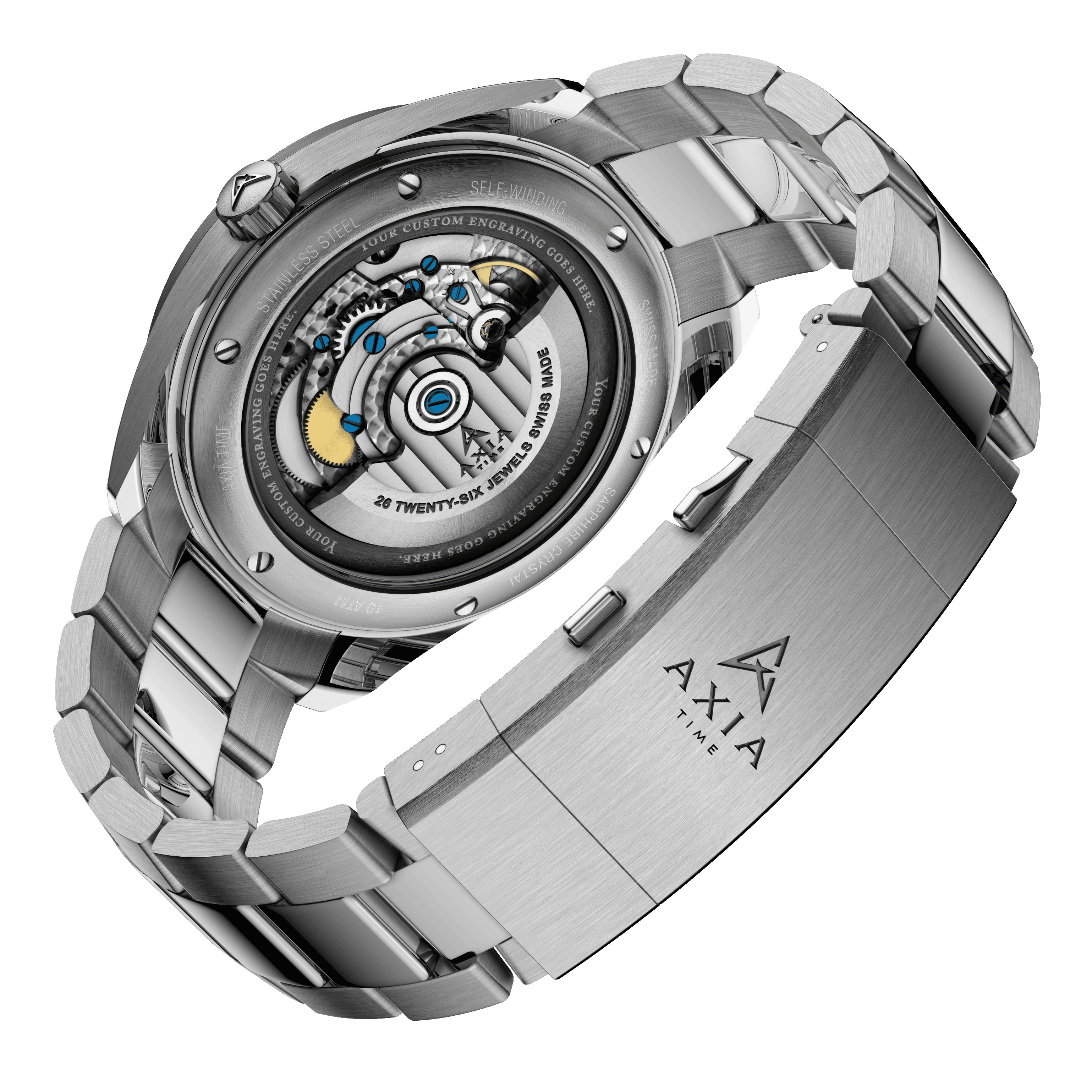 AXIA Time Kairos II Skoura edition swiss made automatic watch