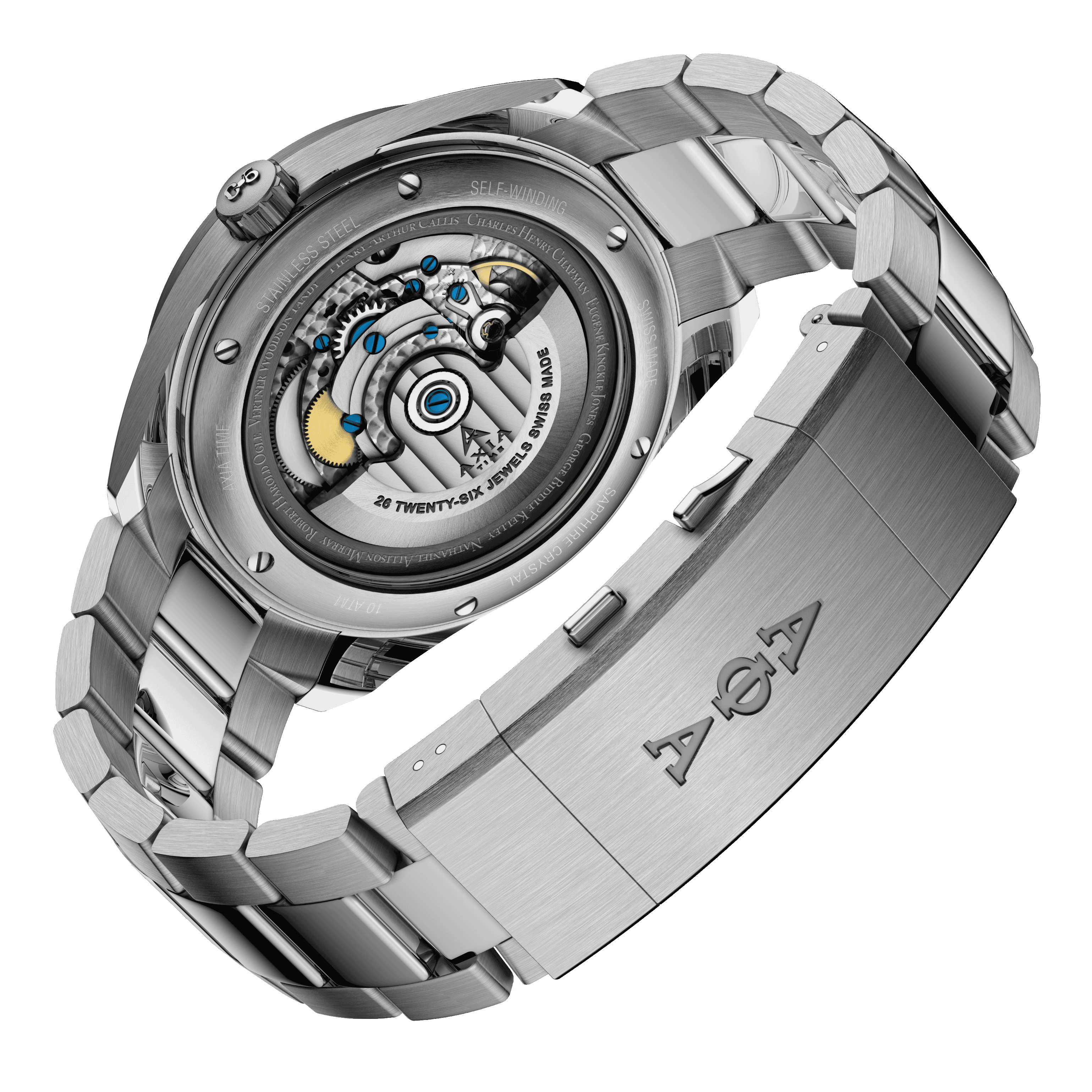 Alpha Phi Alpha swiss made automatic watch
