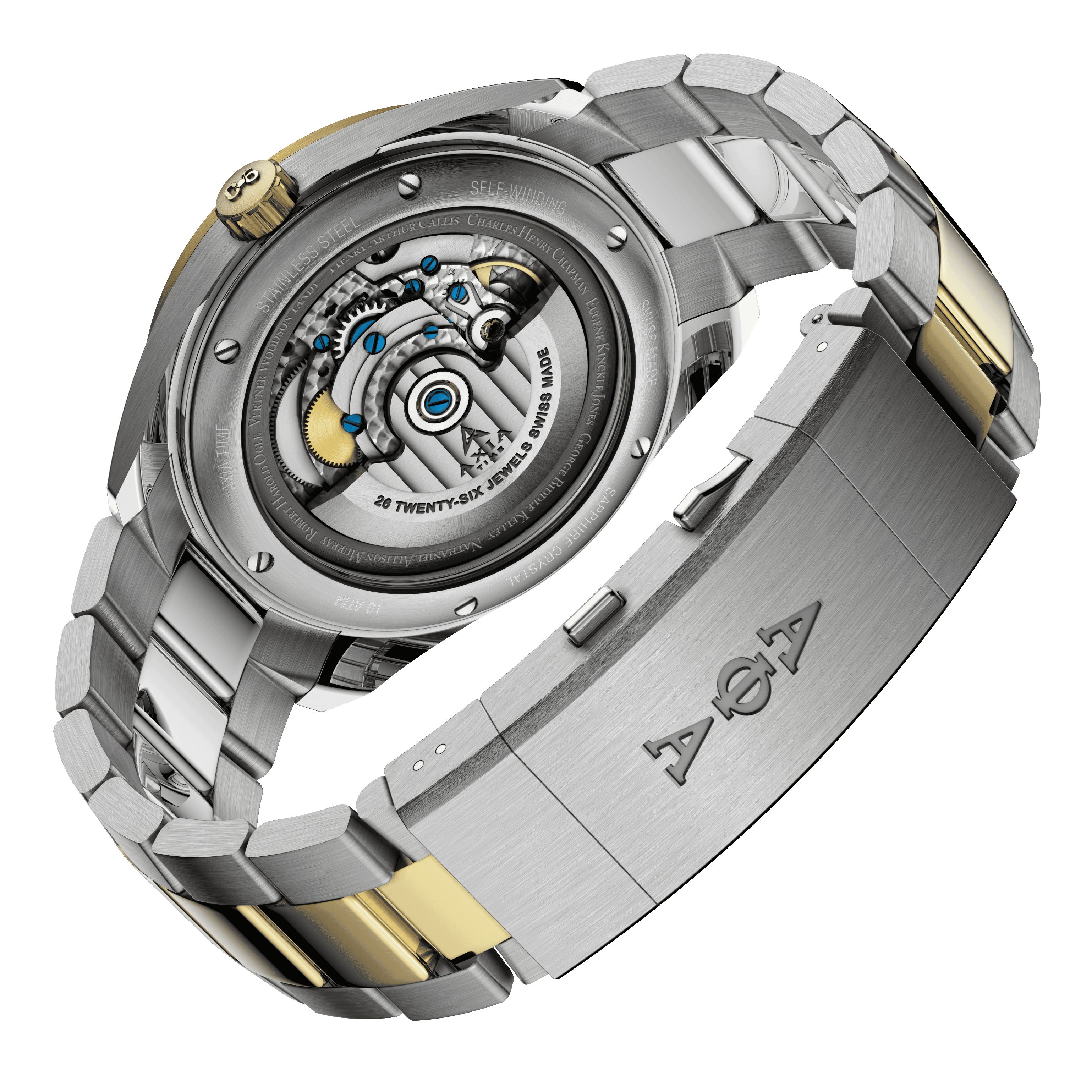 Alpha Phi Alpha swiss made automatic watch