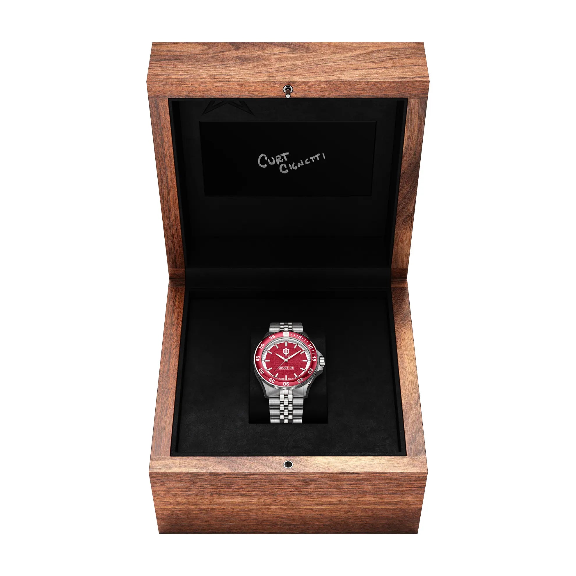 Curt Cignetti Autographed Display Box (watch sold separately)
