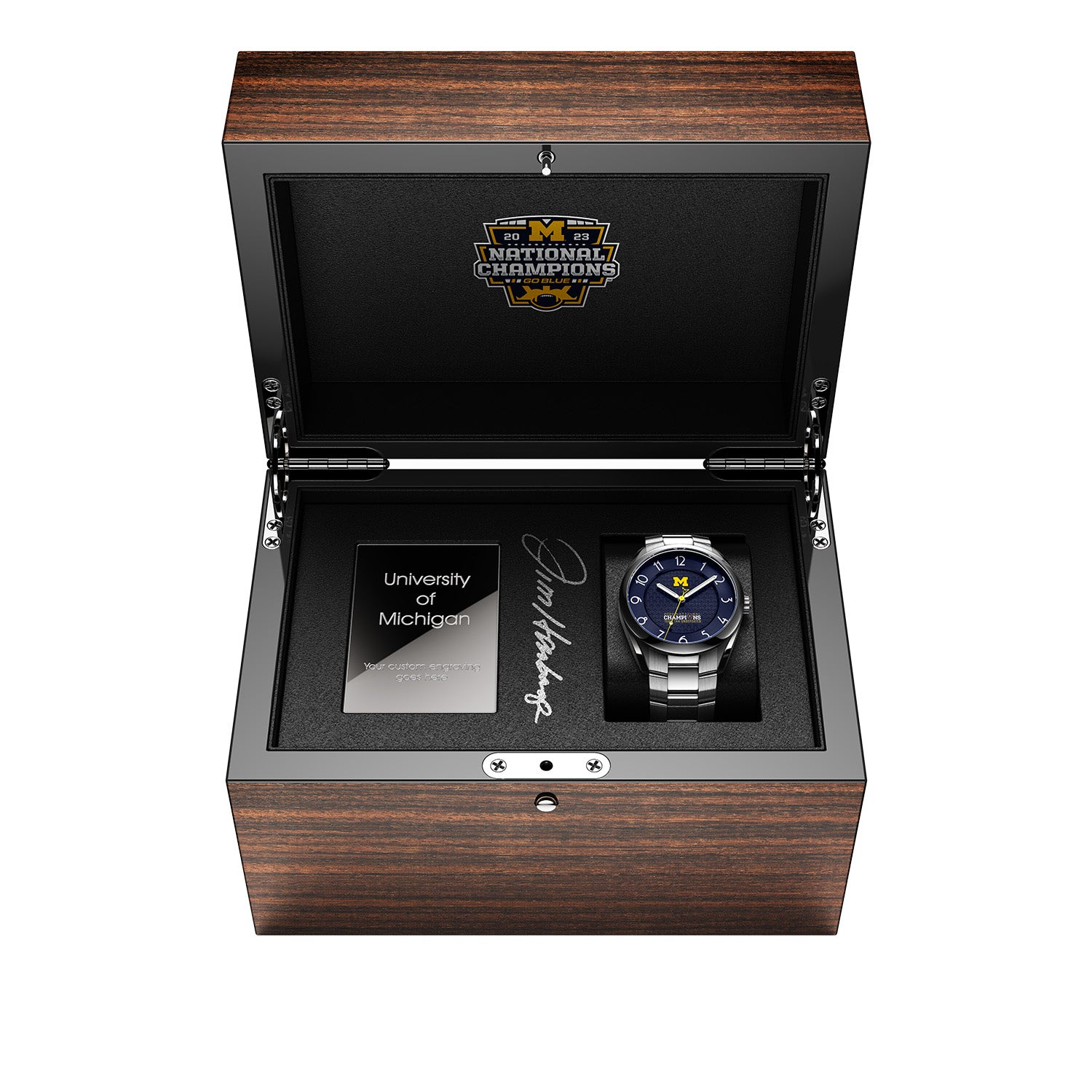 Jim Harbaugh Display Box (Watch Sold Separately)