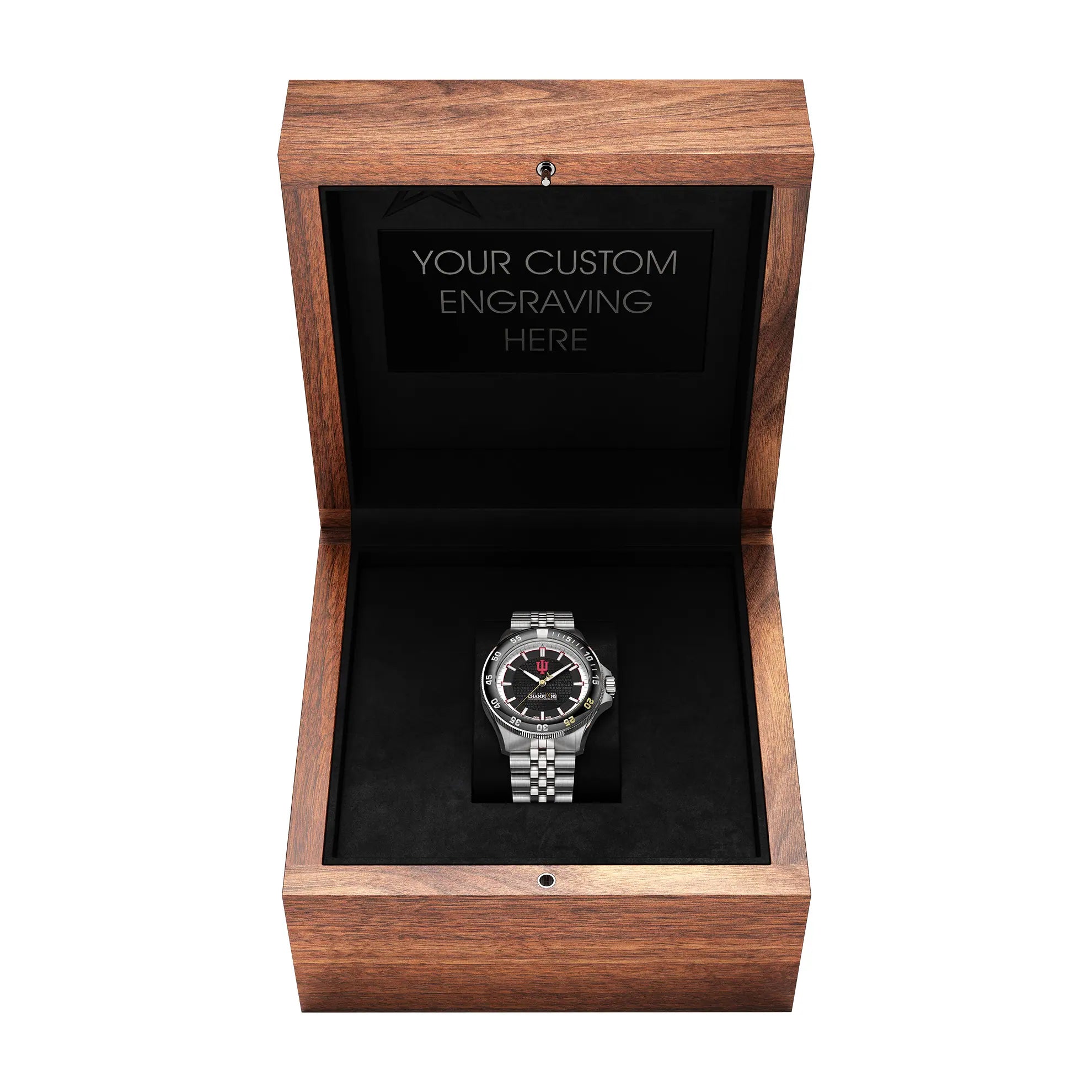 Indiana Football Natty Wood Display Box (watch sold separately)