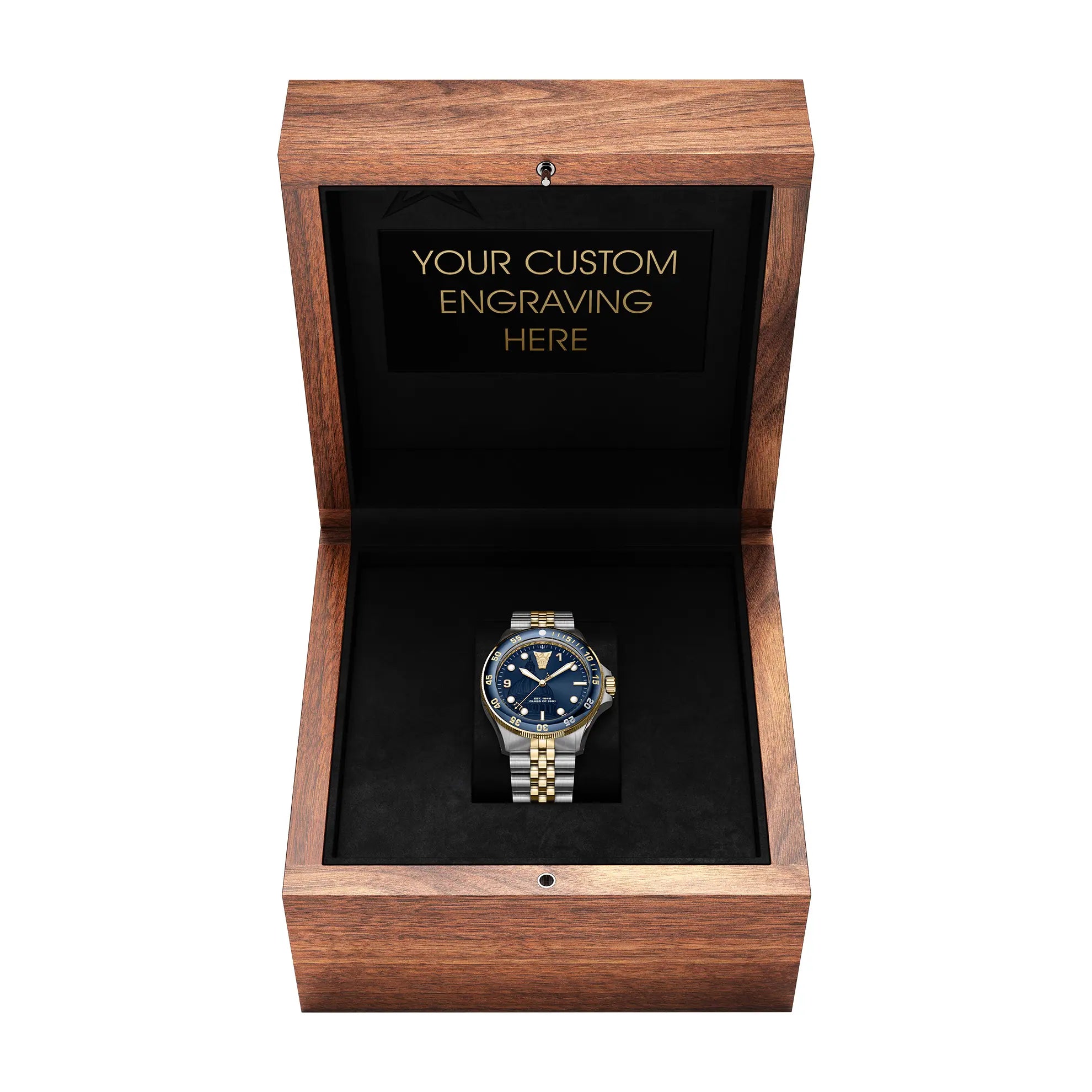 USNA Class of 1991 Display Box (watch sold seperately)