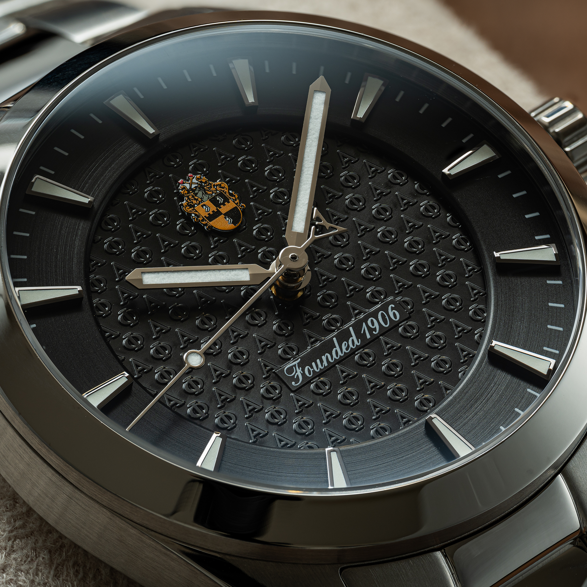 Alpha Phi Alpha swiss made automatic watch