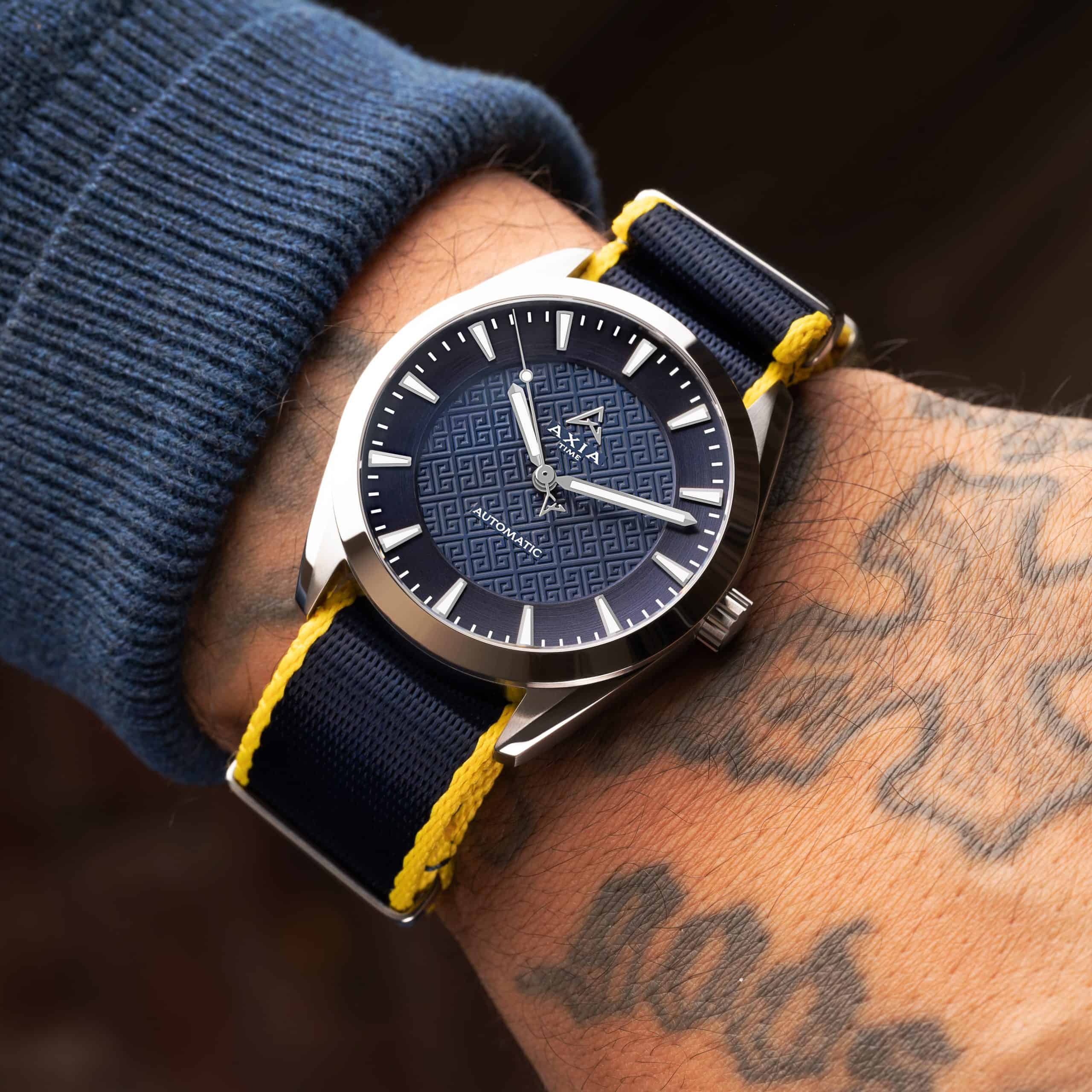 AXIA Time Kairos II Skoura edition swiss made automatic watch