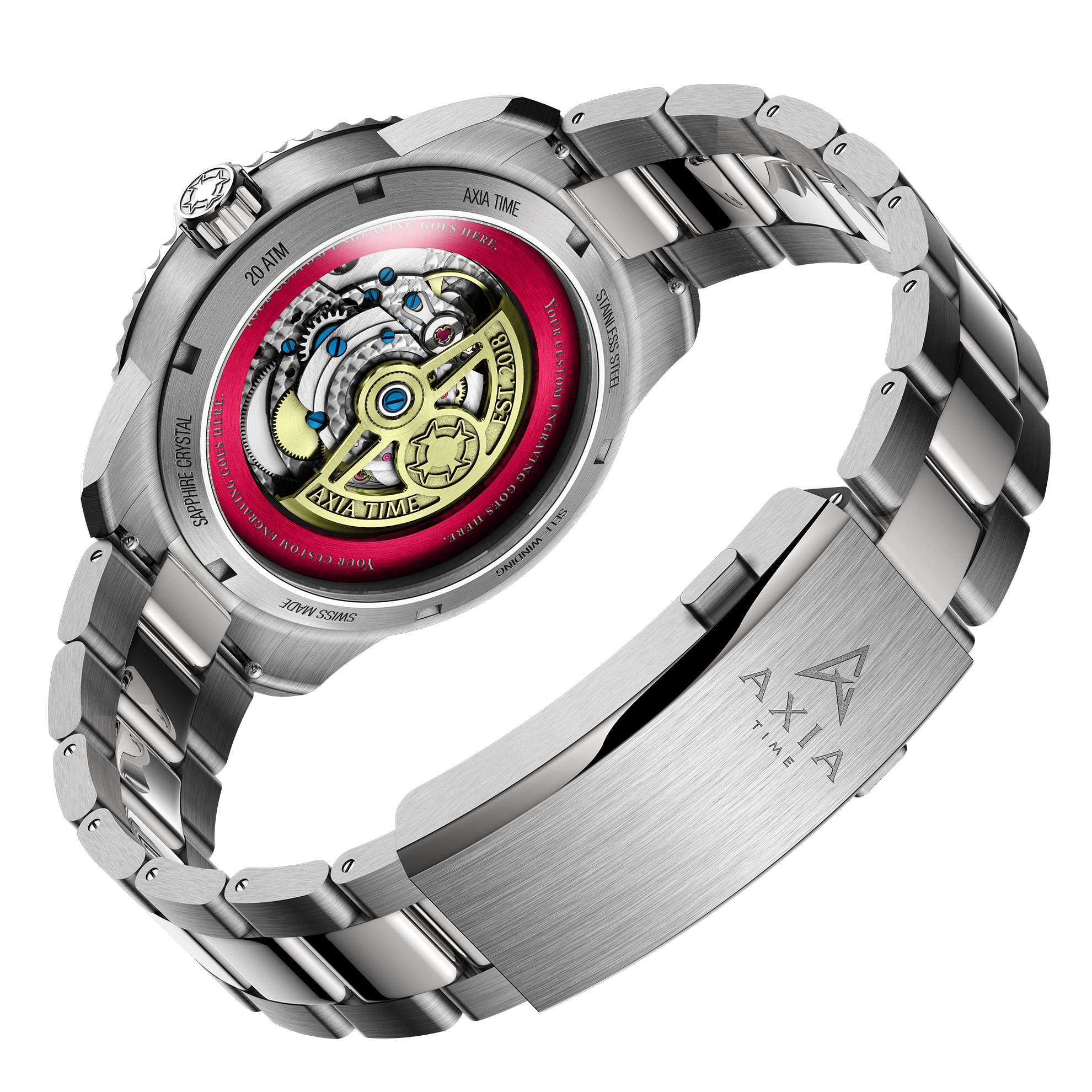 Bergen Catholic Founder's Edition Swiss made automatic watch