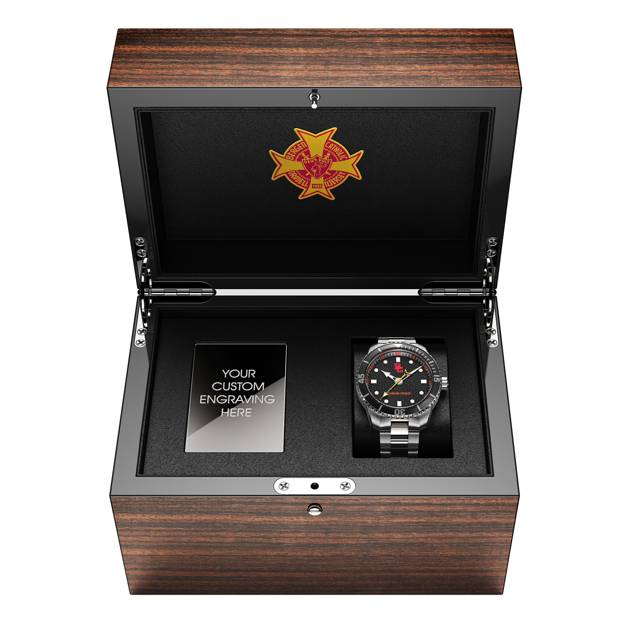 Bergen Catholic Founder's Edition Swiss made automatic watch