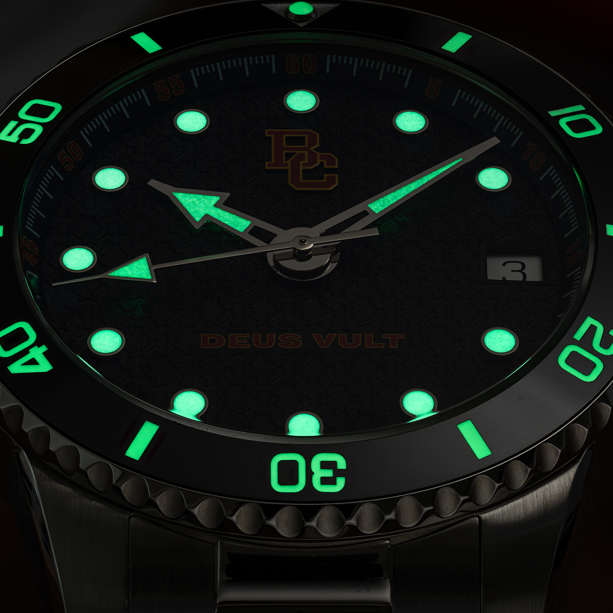 Bergen Catholic Swiss made automatic watch