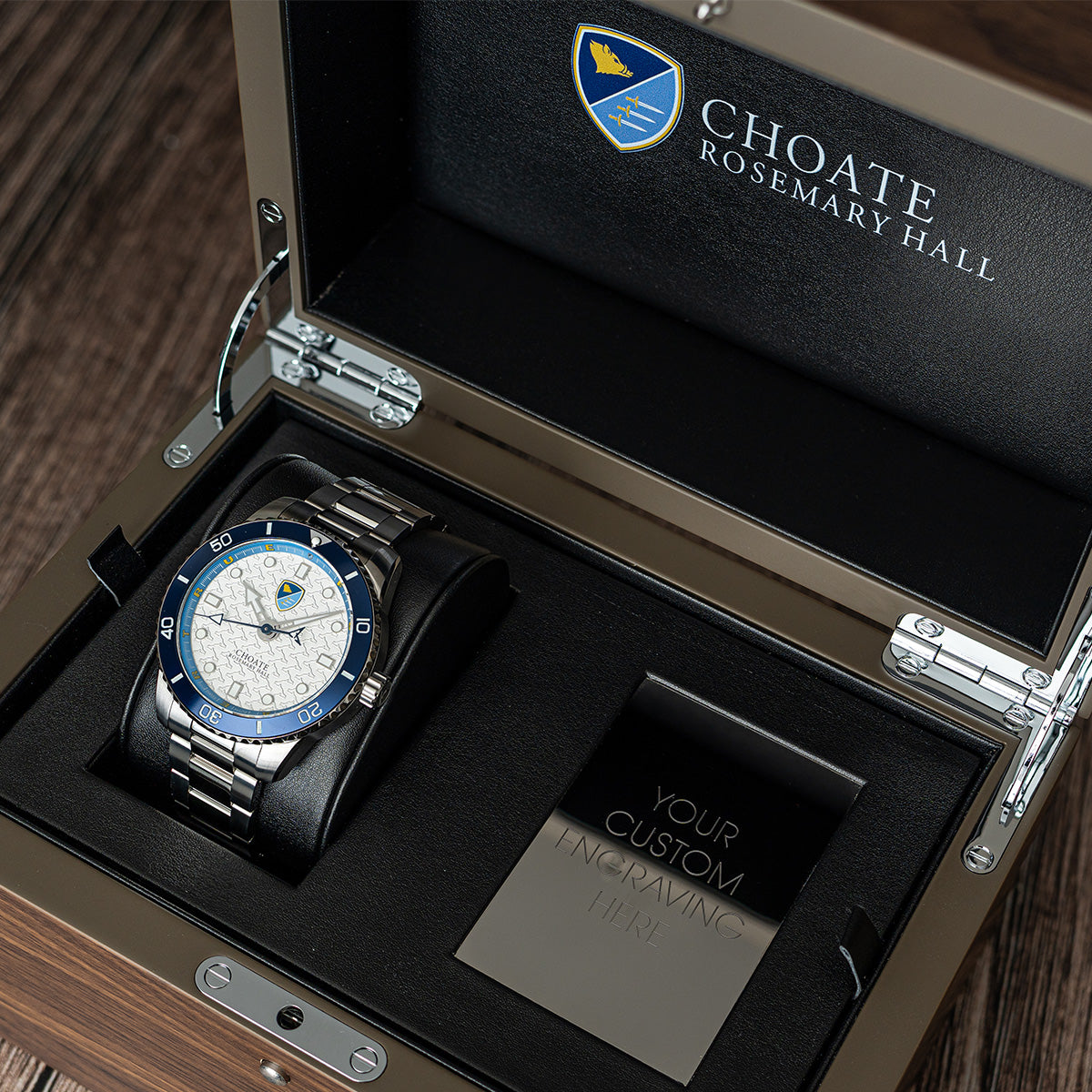 Choate Odysseus Swiss made automatic watch. Display box..