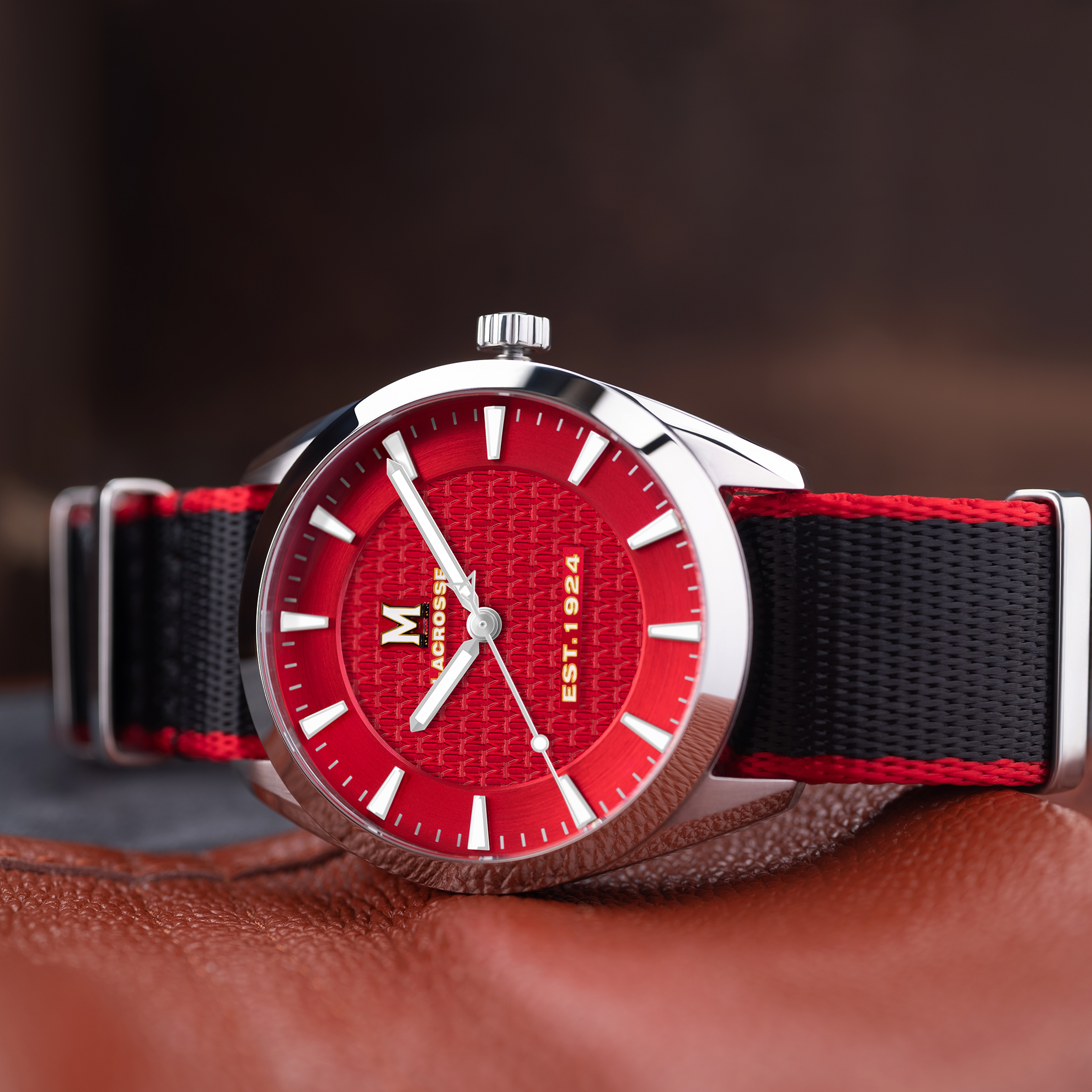 Maryland Lacrosse swiss made automatic watch