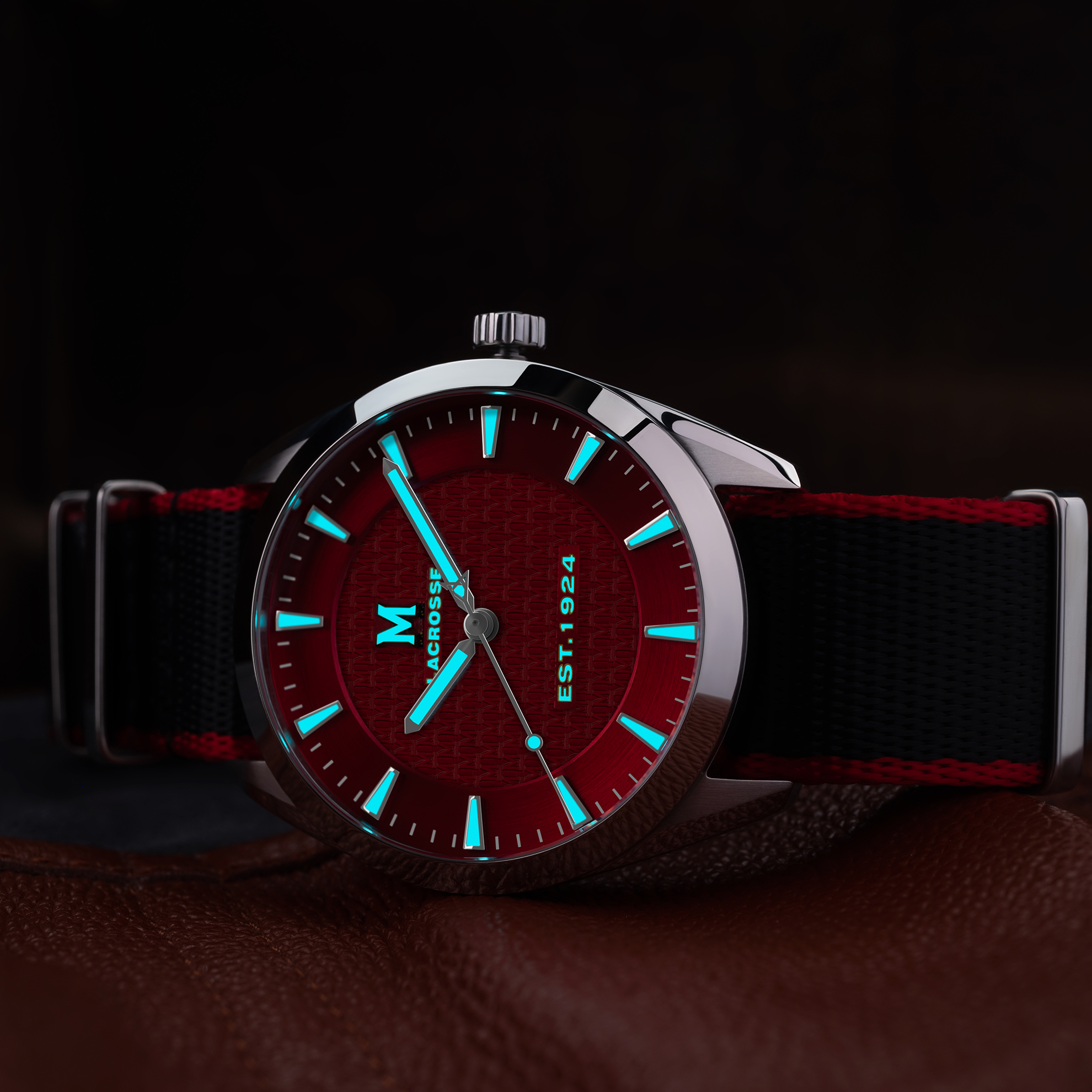 Maryland Lacrosse swiss made automatic watch