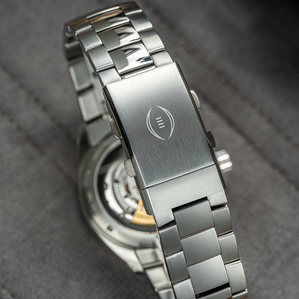 Michigan 2023 National Champions Timepiece - Kairos II (Stainless Steel)