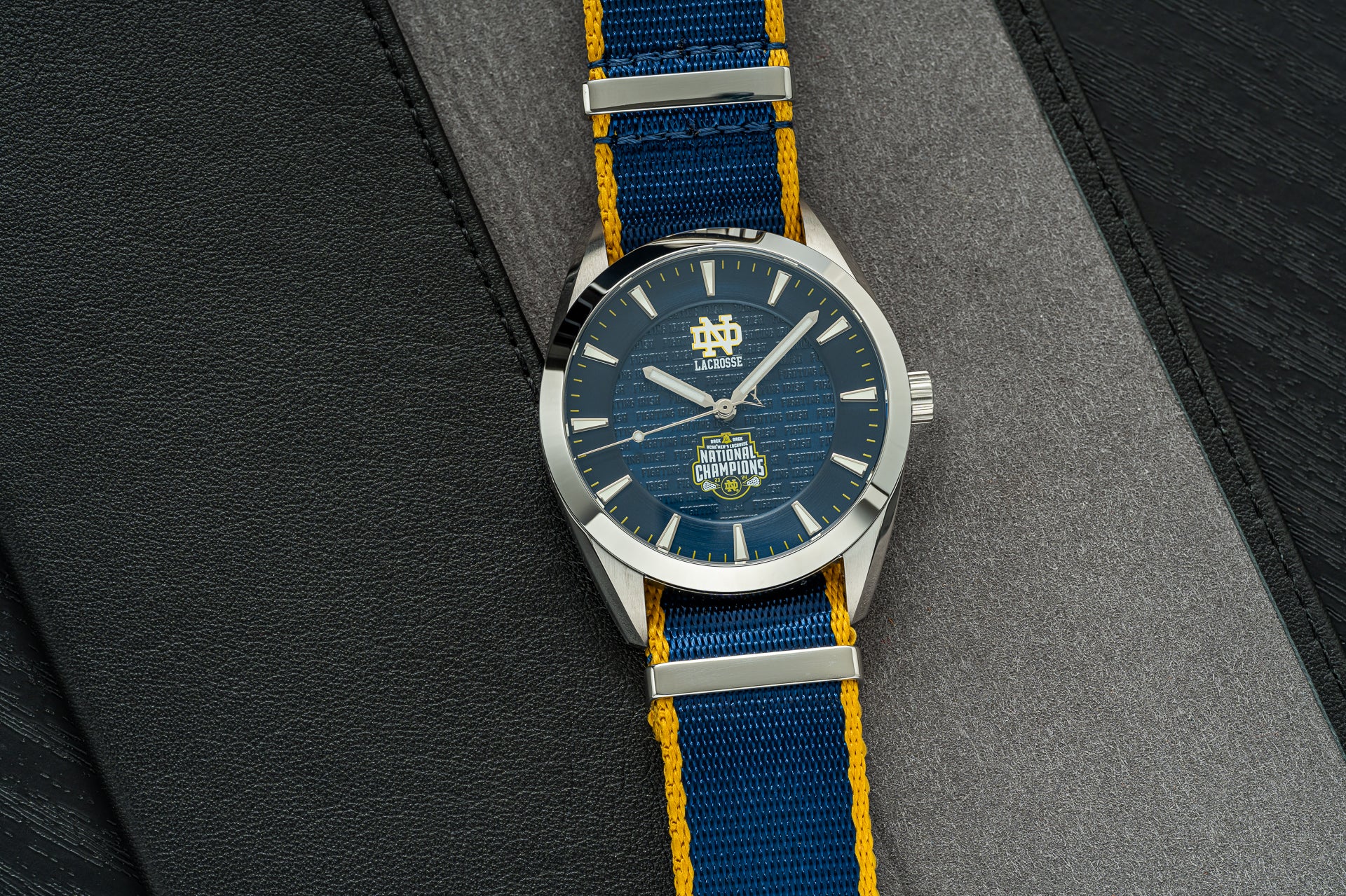 Notre Dame Lacrosse 2024 National Champions Timepiece - Kairos II