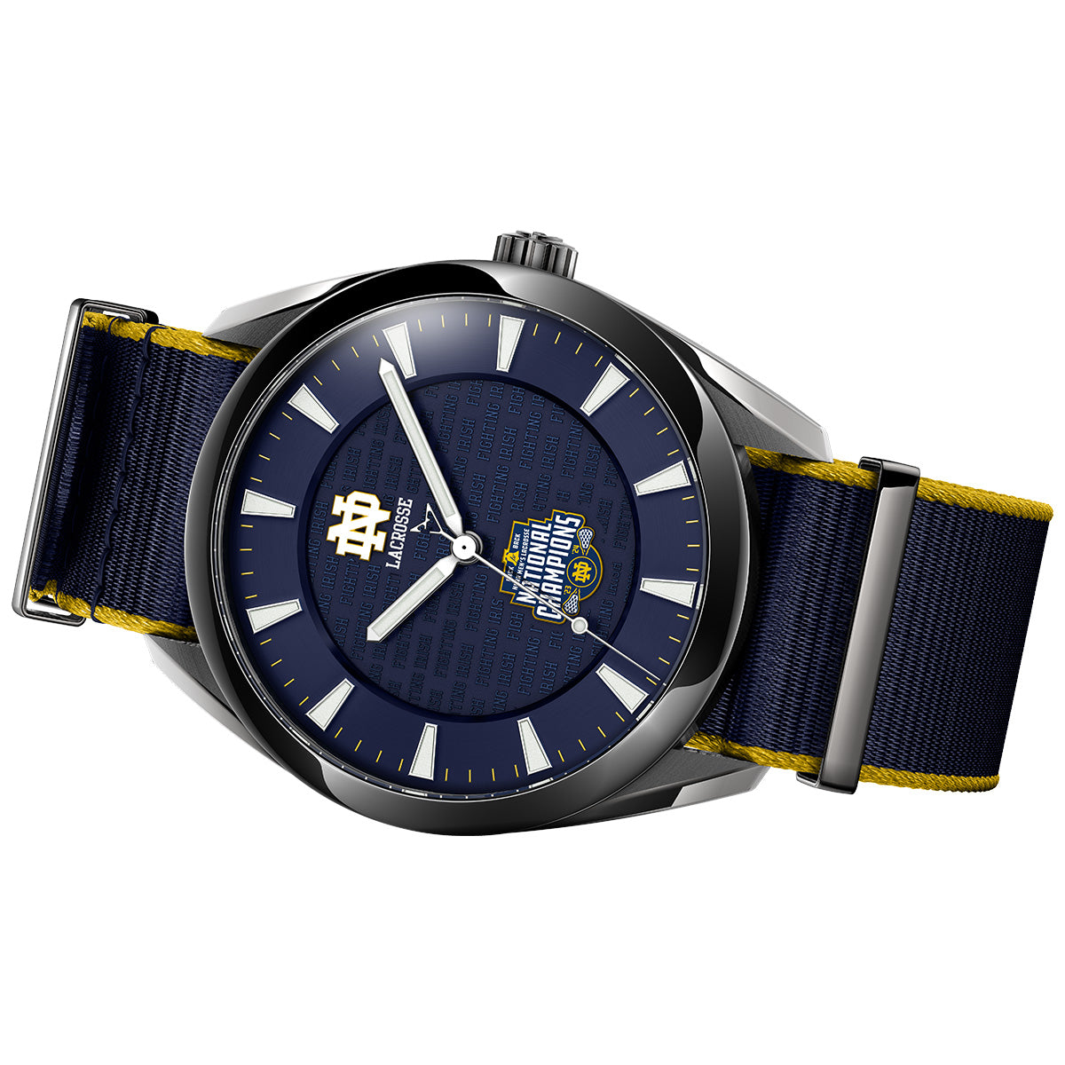 Notre Dame Lacrosse 2024 National Champions Timepiece - Kairos II