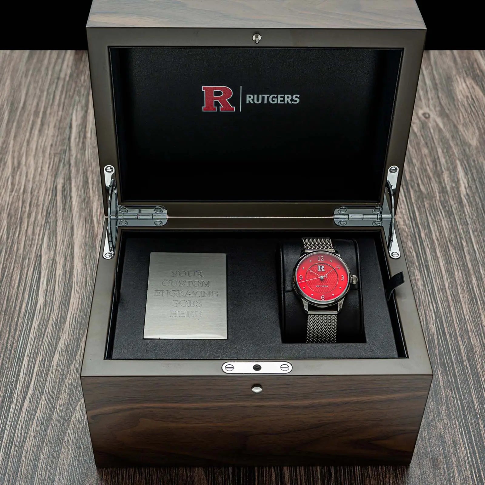 Rutgers University Timepiece Display Box (watch sold separately)