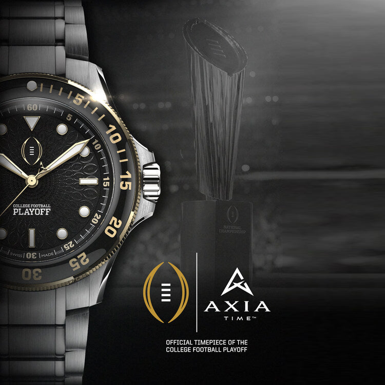 U.S. Watchmaker Axia Time Makes Major Play in Latest Launch With College Football Playoff