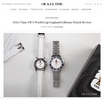 AXIA Time FIFA World Cup England Editions Watch Review