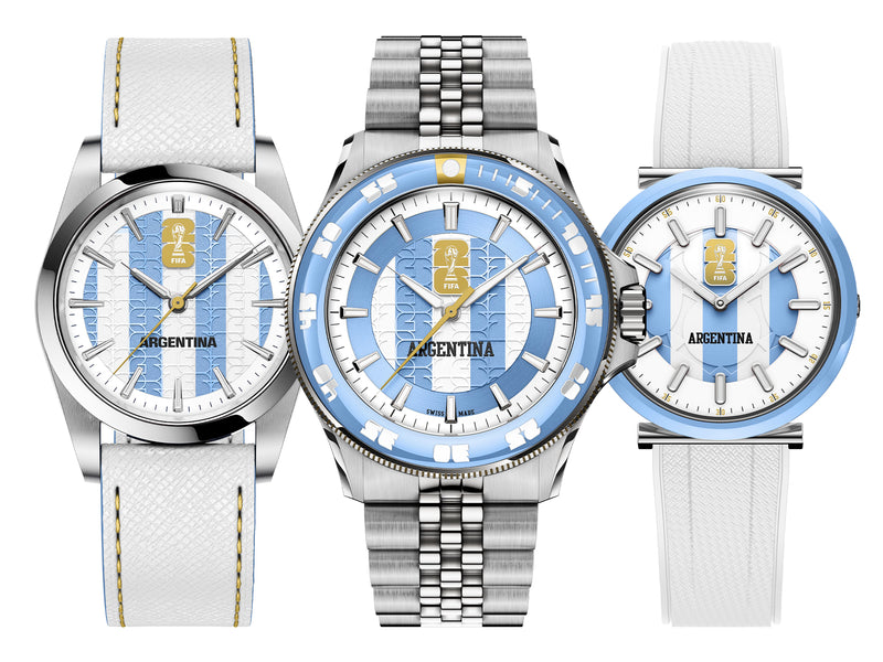 Axia Time FIFA 2026 Argentina three-watch lineup