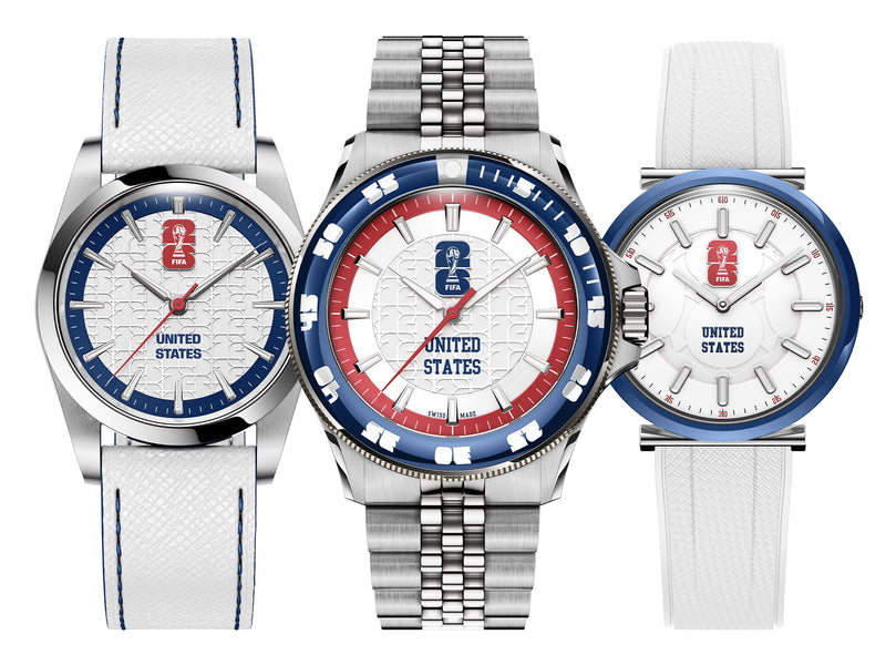 Axia Time FIFA 2026 USA three-watch lineup