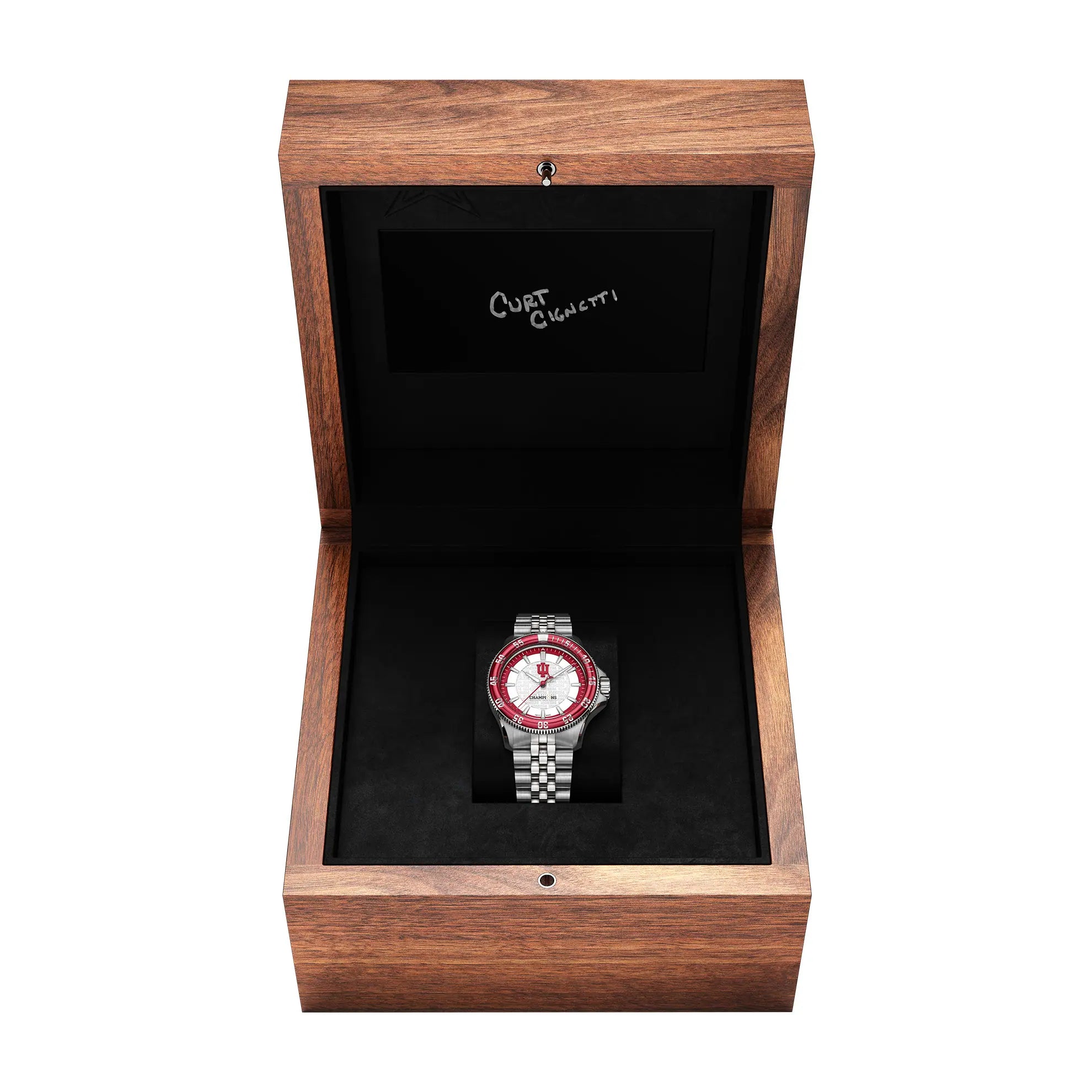 Curt Cignetti Autographed Display Box (watch sold separately)