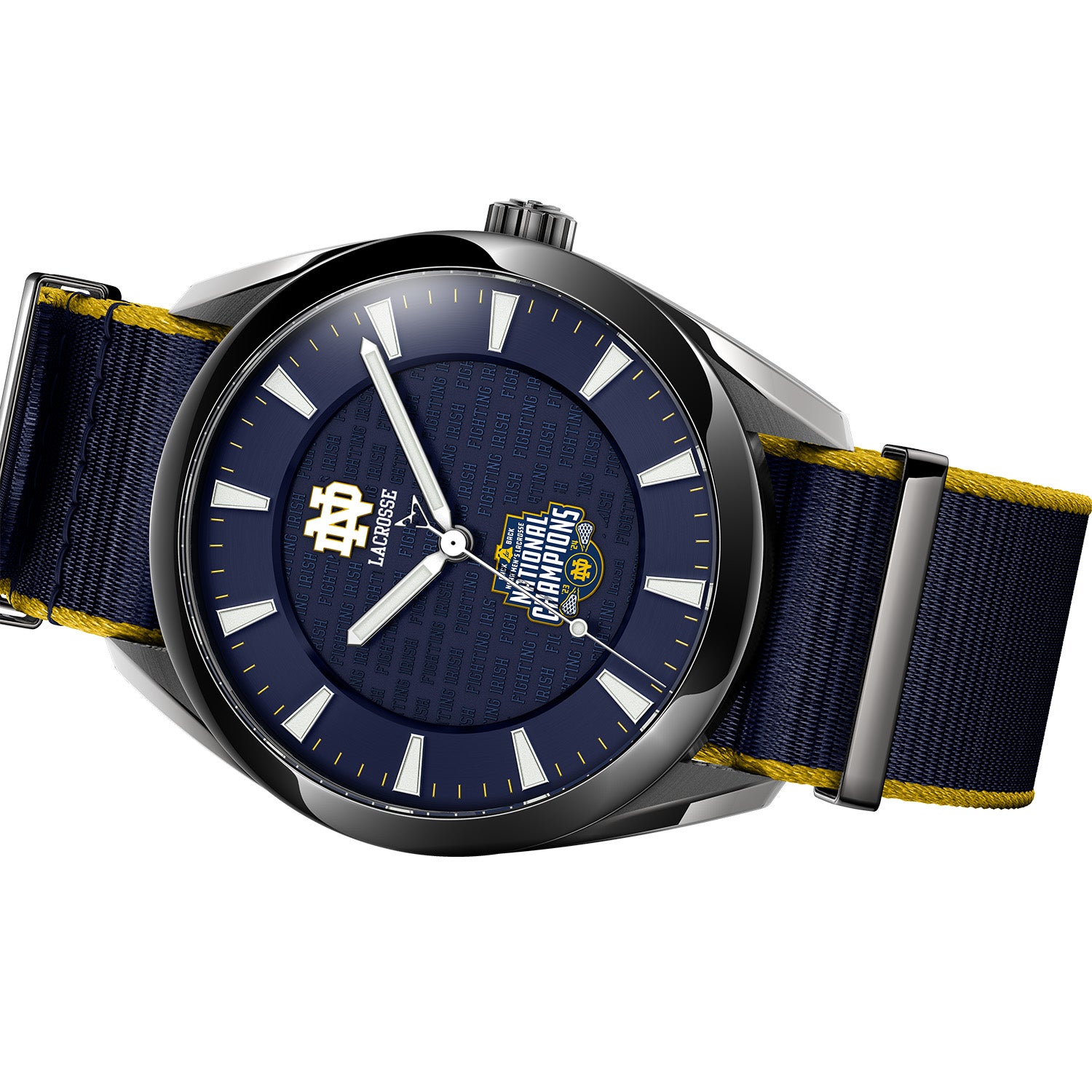 Notre Dame Lacrosse 2024 National Champions Timepiece - Kairos II
