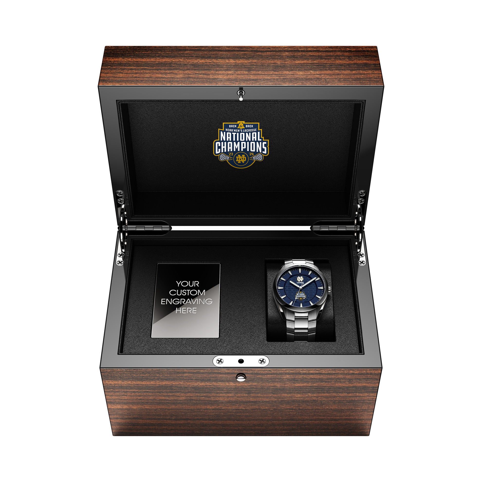 Notre Dame Lacrosse 2024 National Champions Timepiece - Kairos II