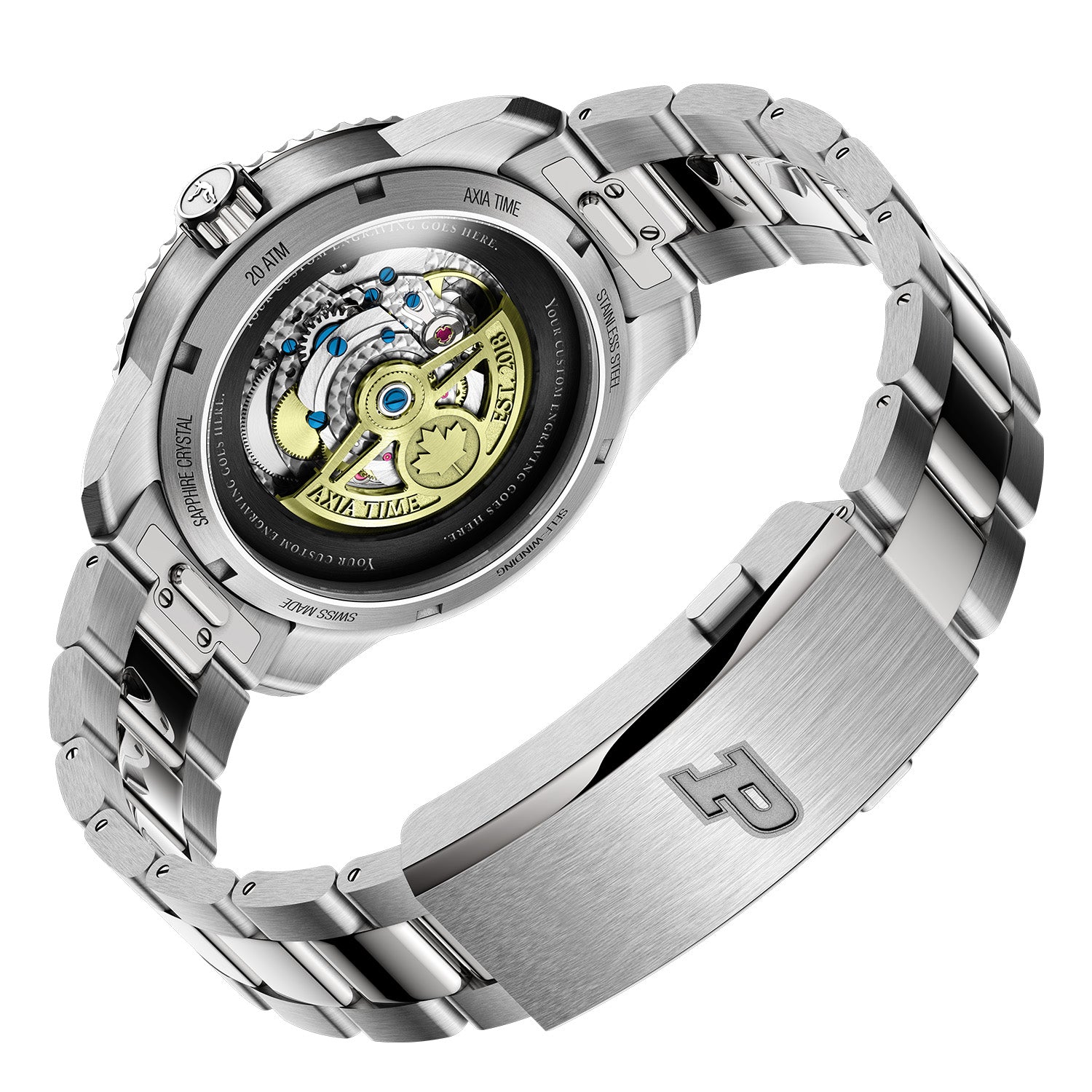 Zach Edey Purdue Naismith Commemorative Timepiece & Autographed Box Set & Mini Basketball