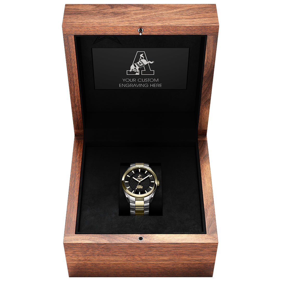 Army Lacrosse Walnut Display Box (Watch Sold Separately)