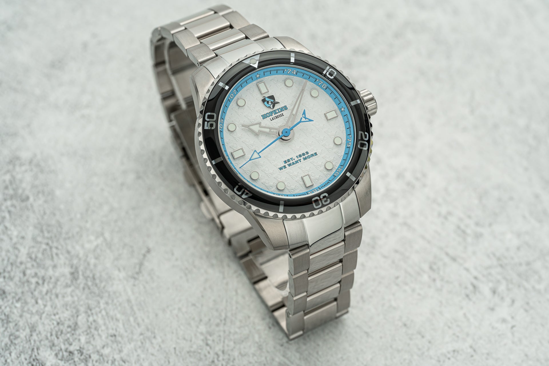 Johns Hopkins Lacrosse Timepiece - ODYSSEUS II