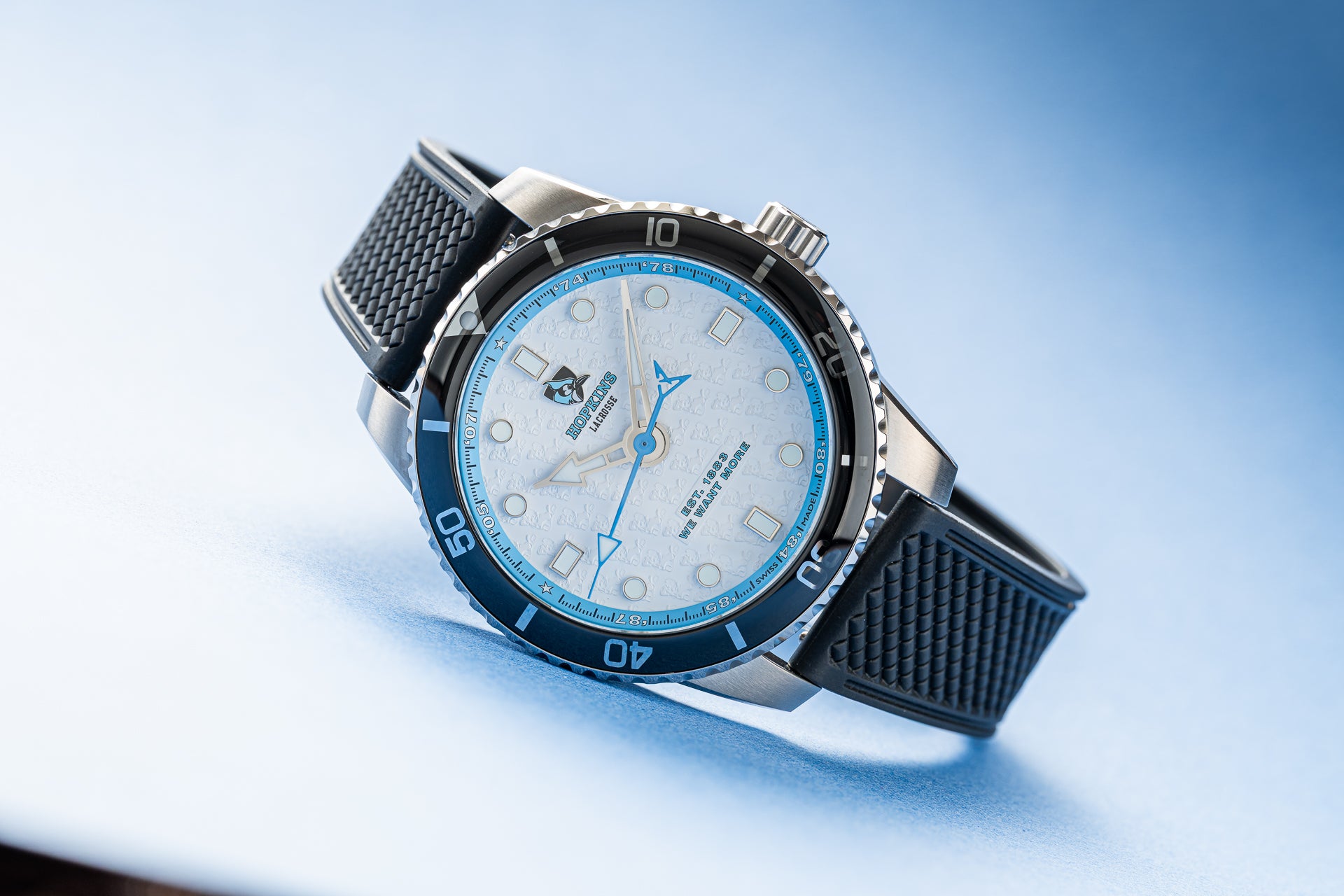 Johns Hopkins Lacrosse Timepiece - ODYSSEUS II