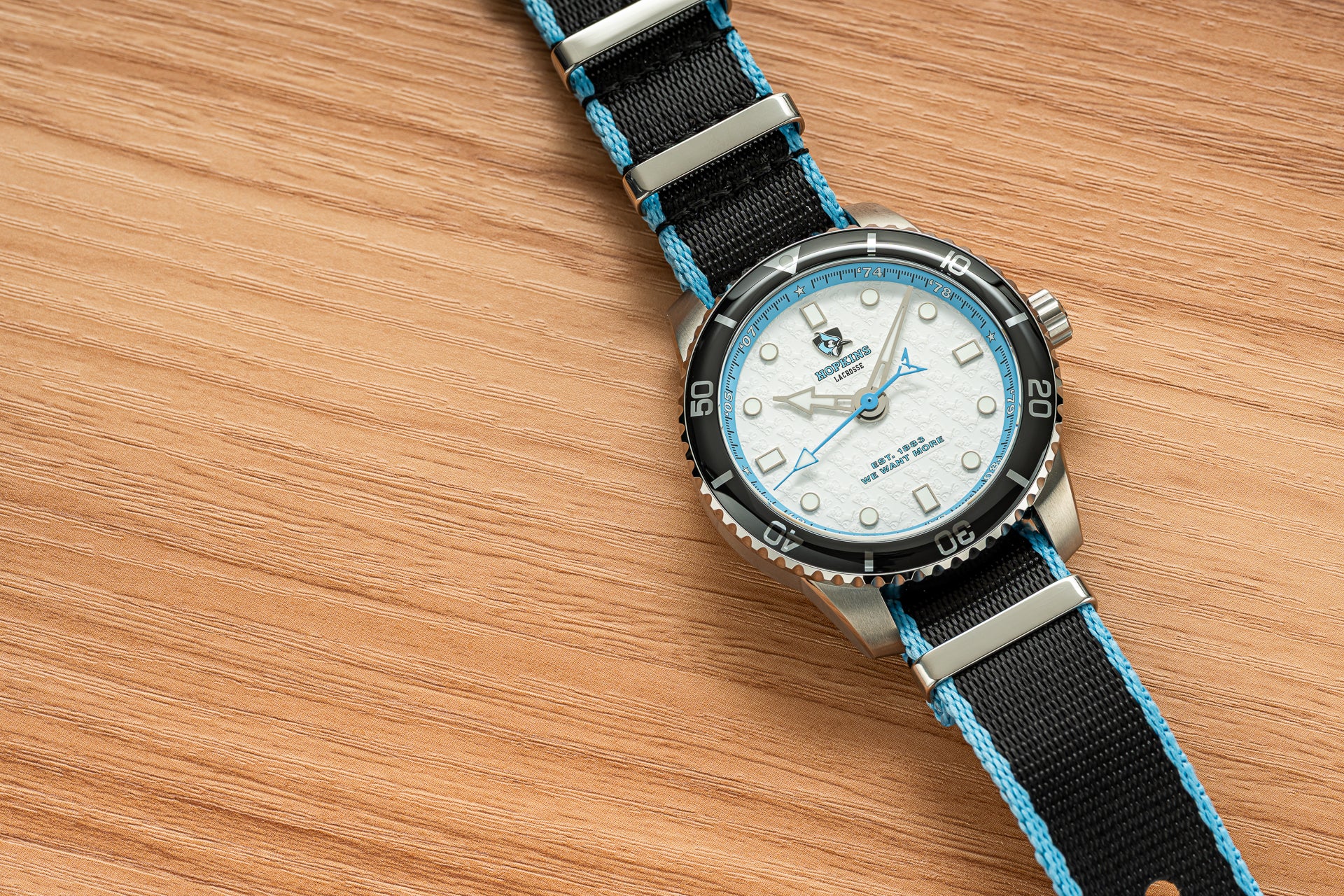 Johns Hopkins Lacrosse Timepiece - ODYSSEUS II – Axia Time