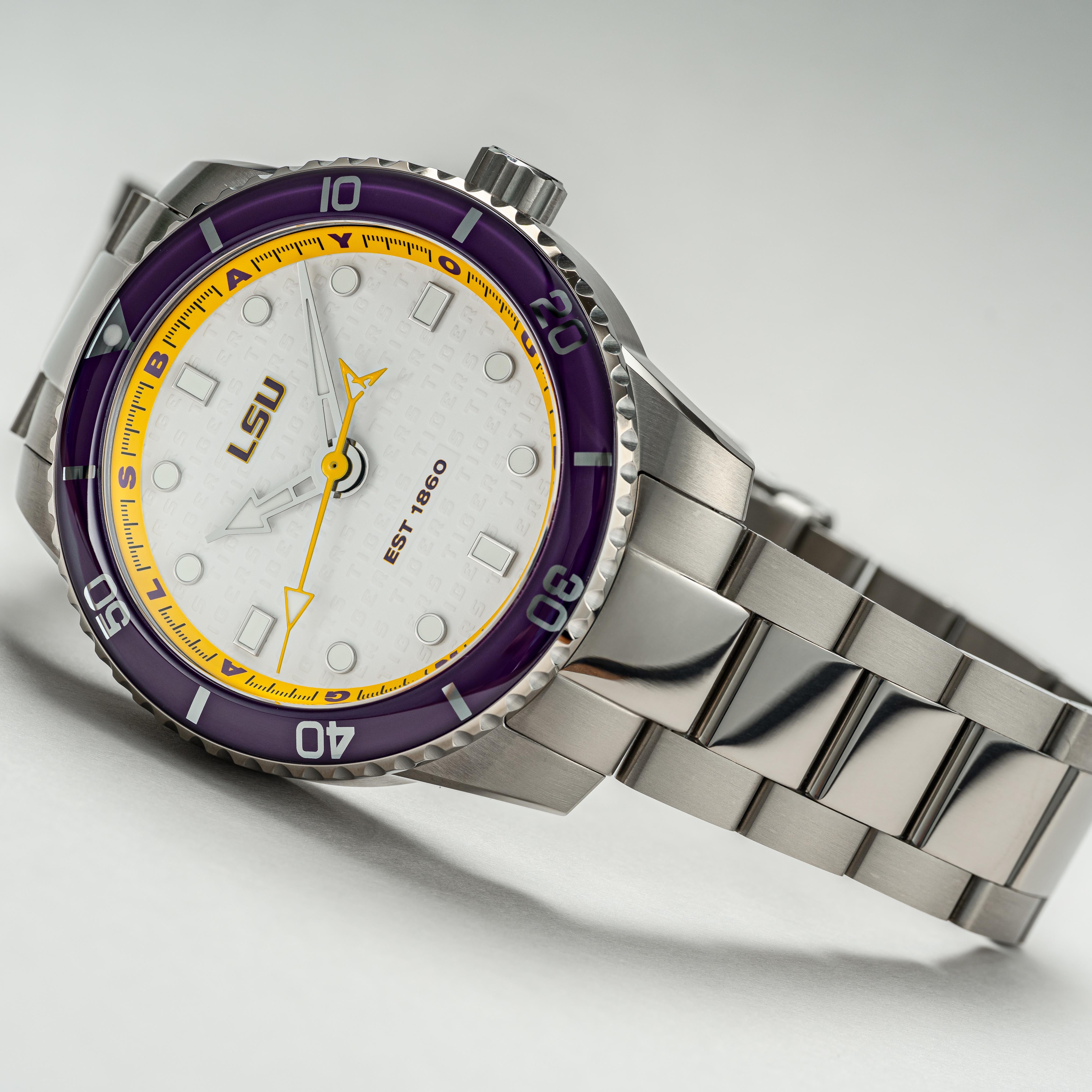 LSU University Timepiece