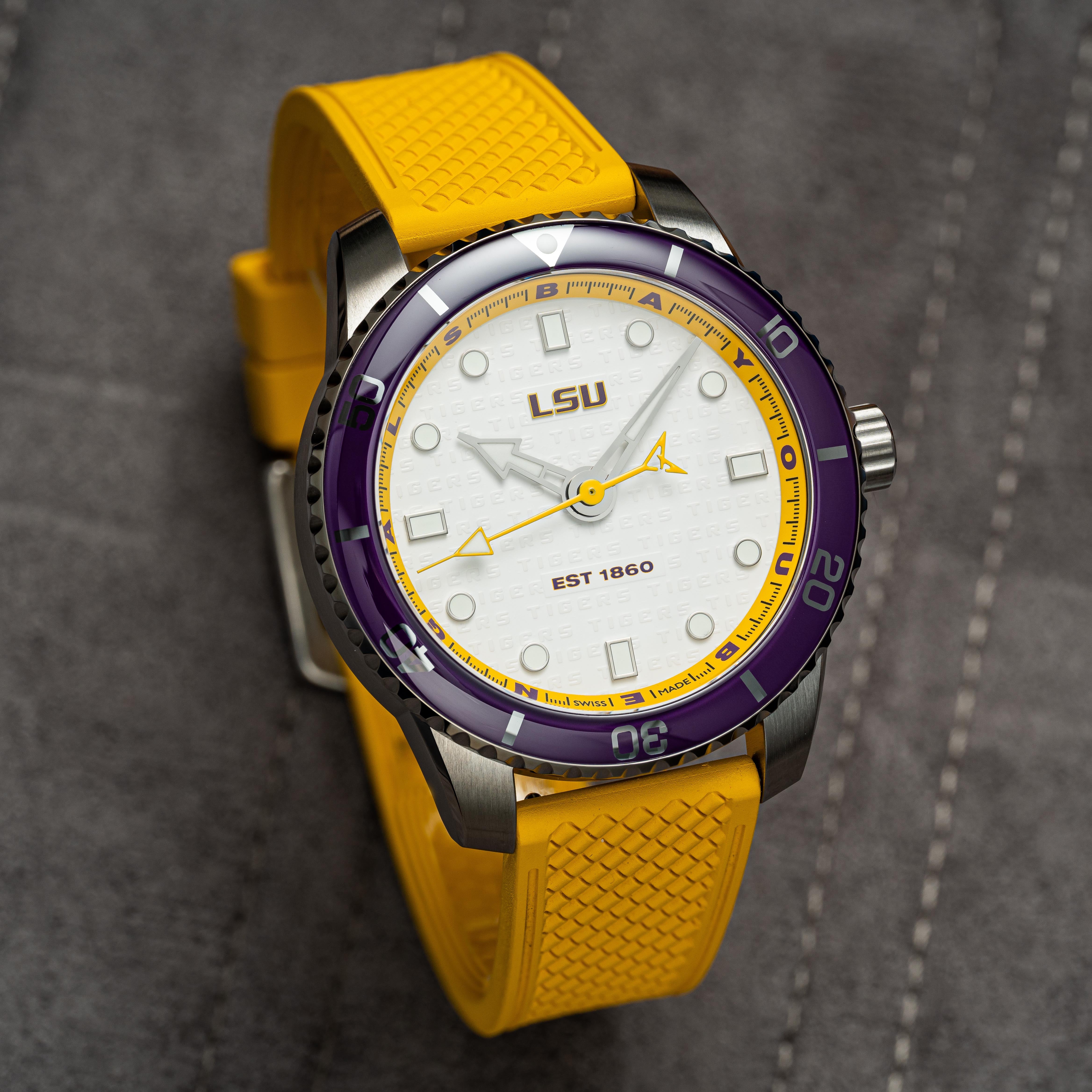 LSU University Timepiece