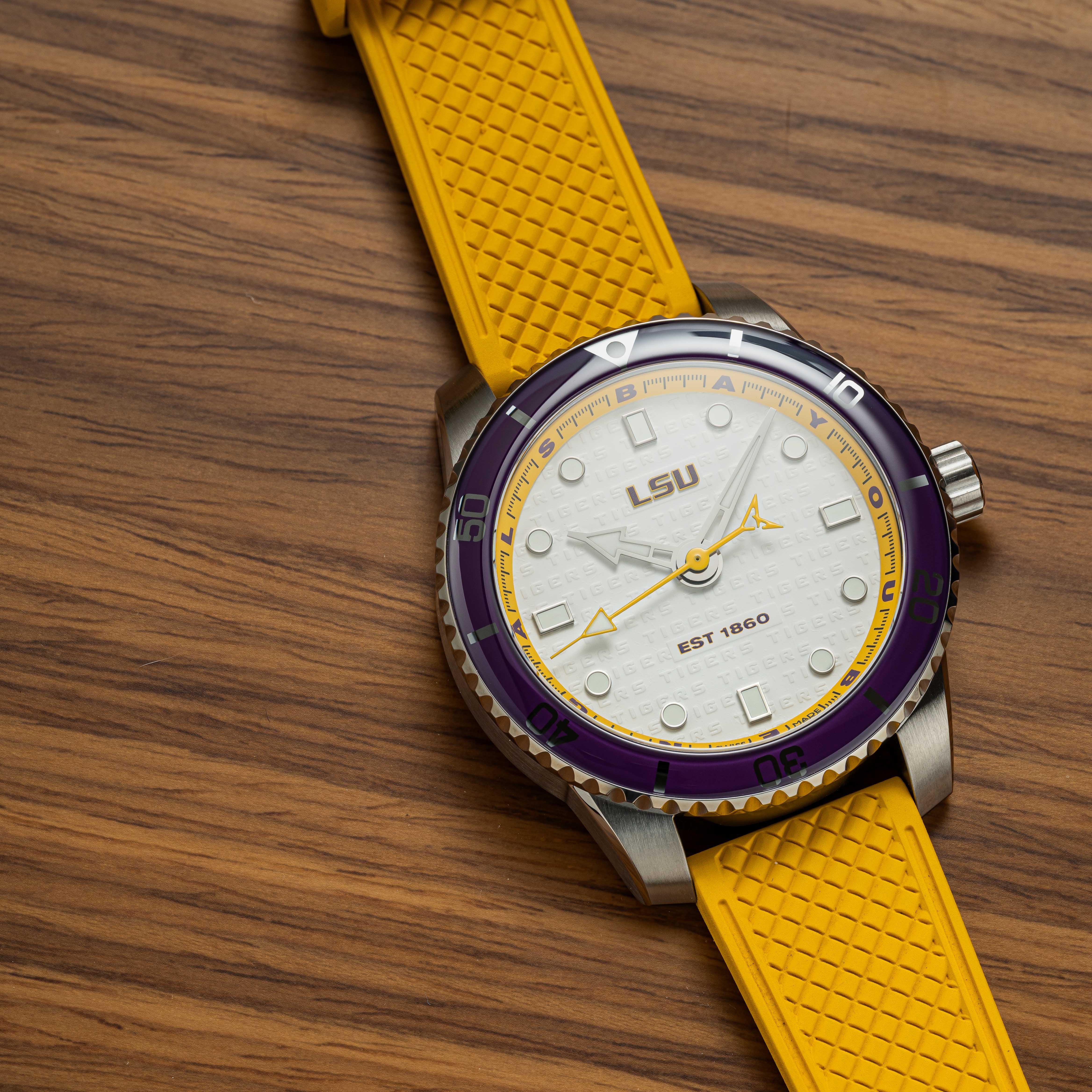 LSU University Timepiece