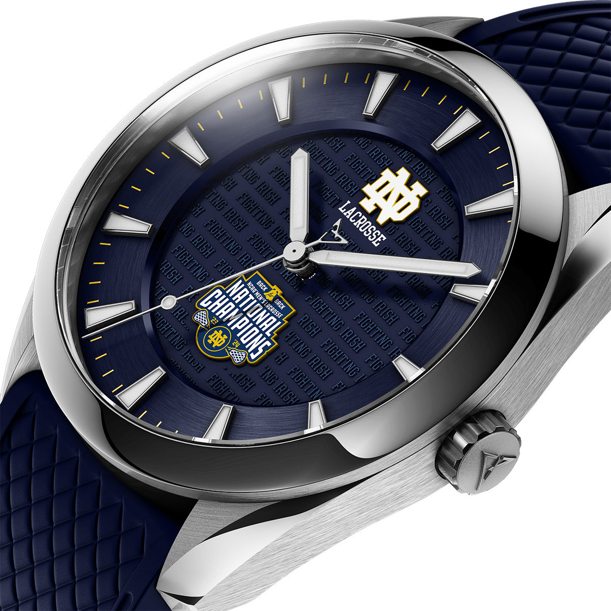 Notre Dame Lacrosse 2024 National Champions Timepiece - Kairos II