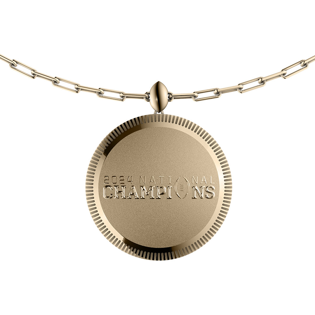 THE OHIO STATE UNIVERSITY 2024 National Champions - 14k Gold TIMĒ Pendant Necklace