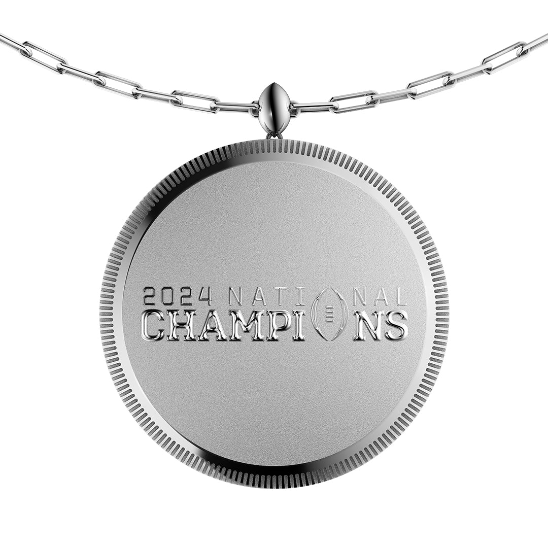 THE OHIO STATE UNIVERSITY 2024 National Champions - Sterling Silver TIMĒ Pendant Necklace