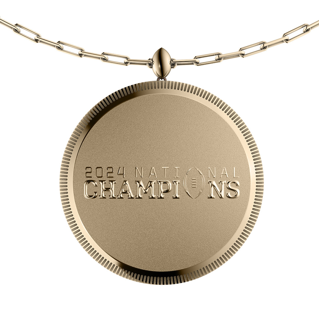 THE OHIO STATE UNIVERSITY 2024 National Champions - 14k Gold TIMĒ Pendant Necklace