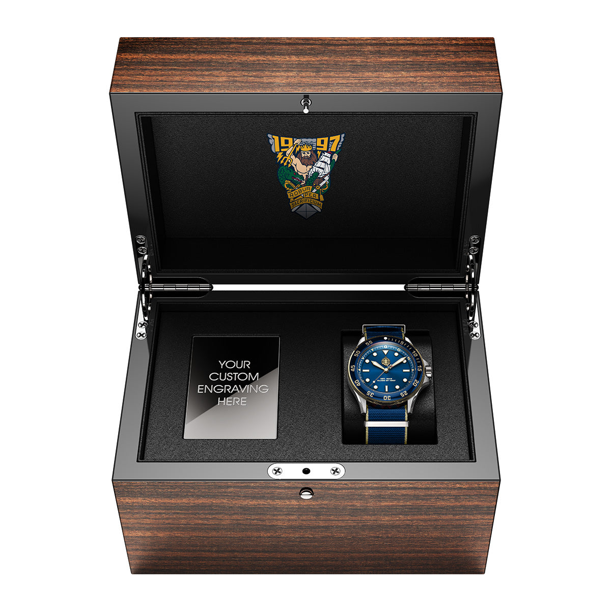 US Naval Academy Timepiece Display Box